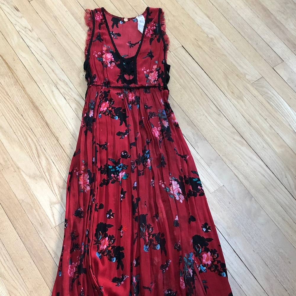 Free people maxi bohemian dress